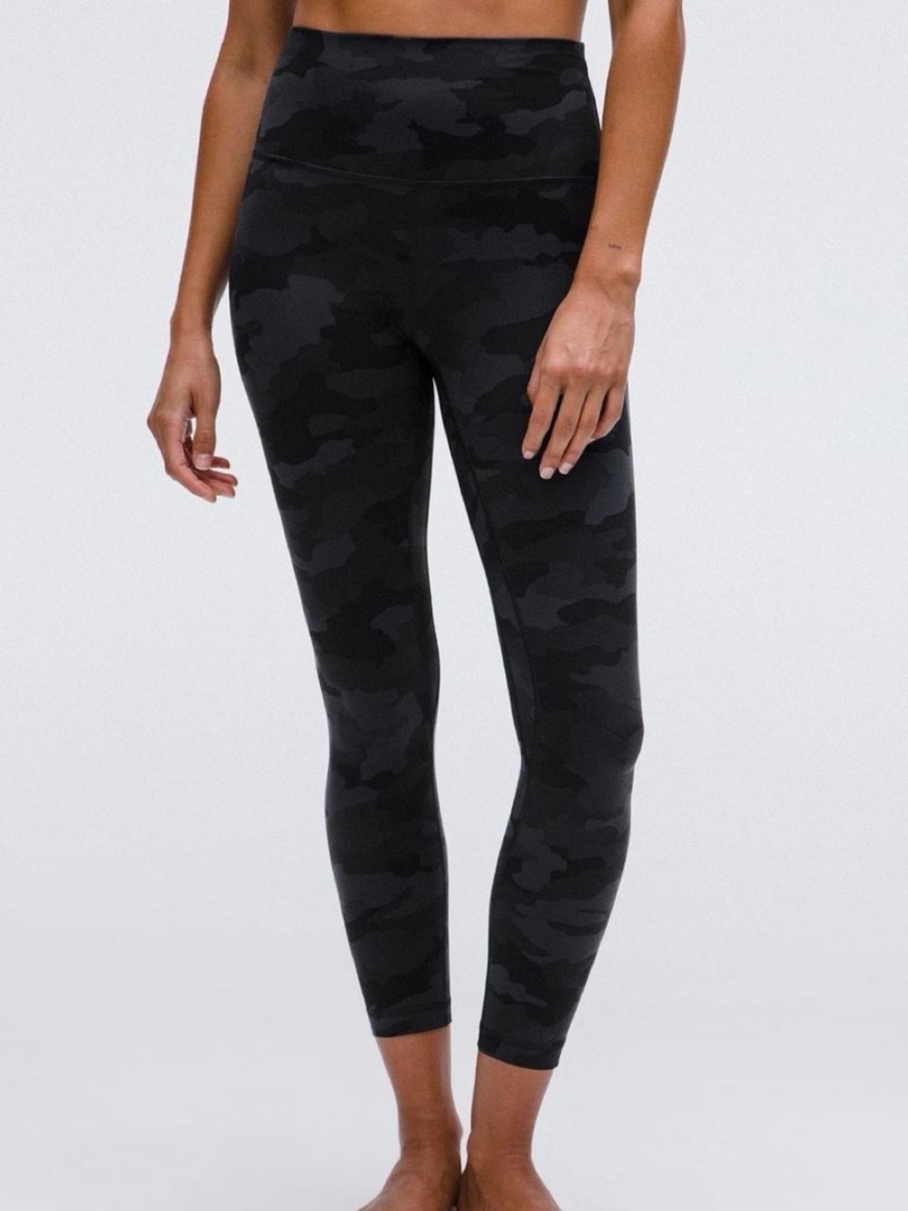 lululemon athletica Black Camo High-Rise Leggings